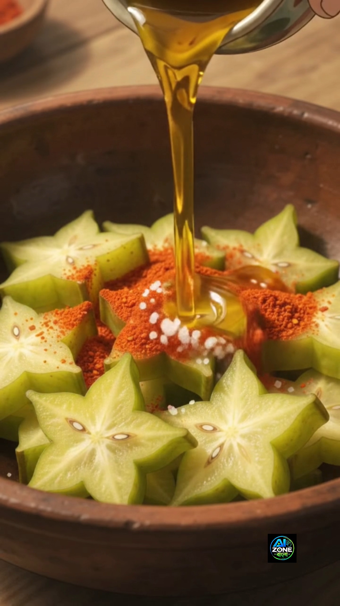 🍋 1990s Childhood Memories ❤️ | Spicy Star Fruit Pickle 🌿 #Shorts