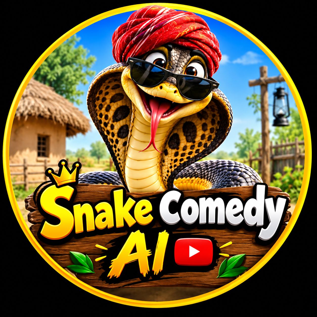😎 Snake Comedy AI on Bideo