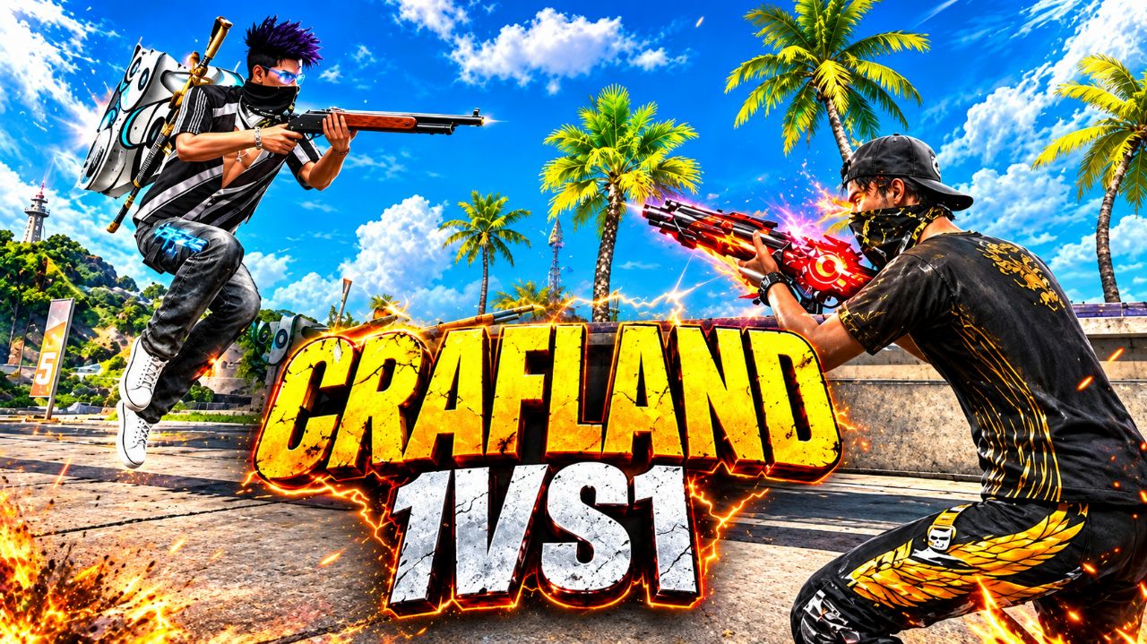 🔥 CRAFLAND 1VS1 – Epic Battle You Can’t Miss! 😱