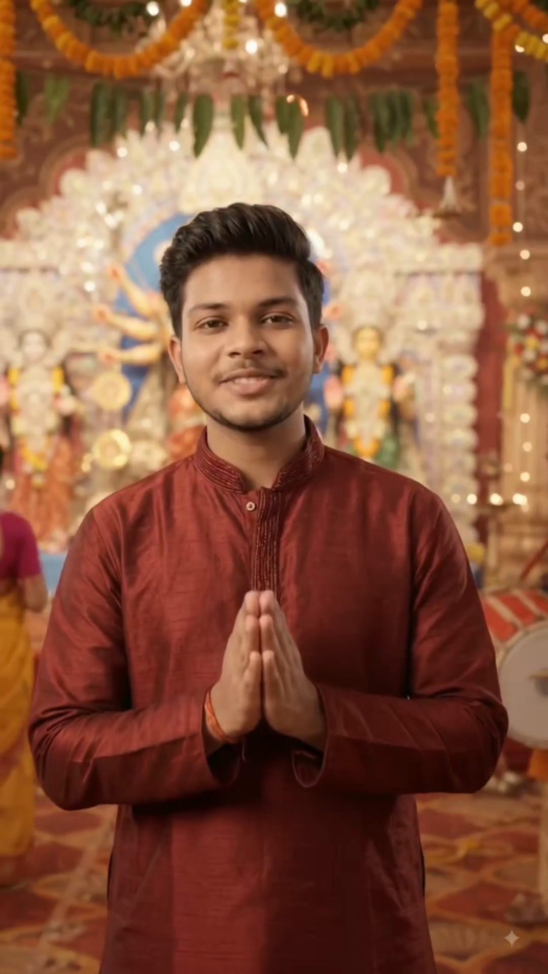 🌺 Bideo App के सभी Members और Users को Happy Durga Puja 🙏❤️ | जय माता दी 🚩@Bideo @Mishra Brothers