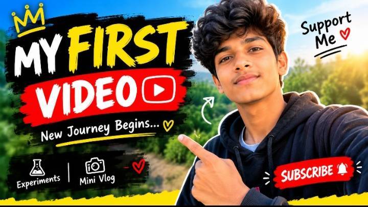My First Video ❤️ | New Beginning Starts Here! 🔥
DESCRIPTION: Hey guys! 👋❤️ Welcome to my first vi