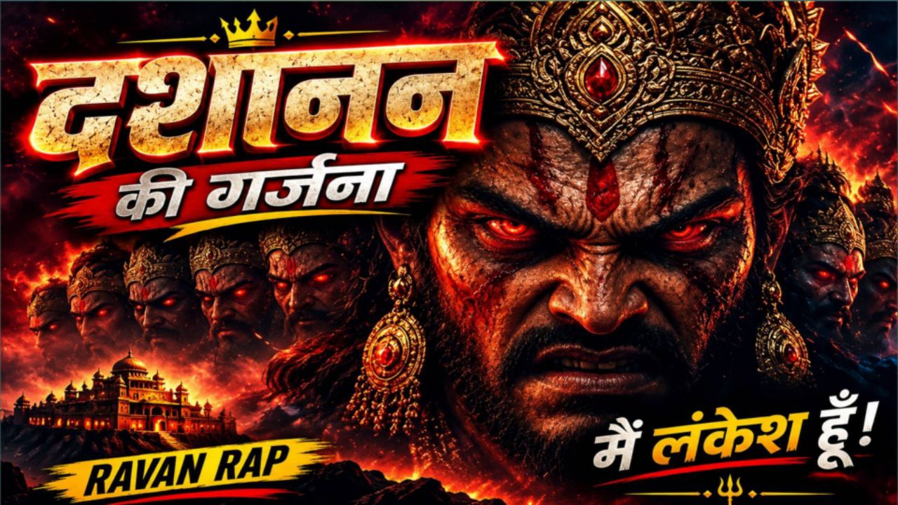 🔥 रावण: दशानन की गर्जना 👑 | Dark Mythological Rap | Coming Soon 🔱