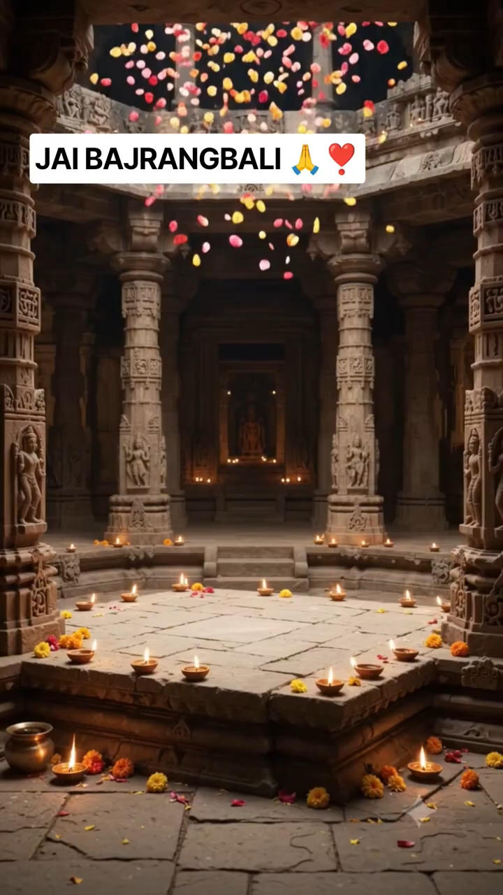 संकट कटै मिटै सब पीरा, जो सुमिरै हनुमत बलबीरा! 🙏 | Hanuman Status #shorts #hanuman