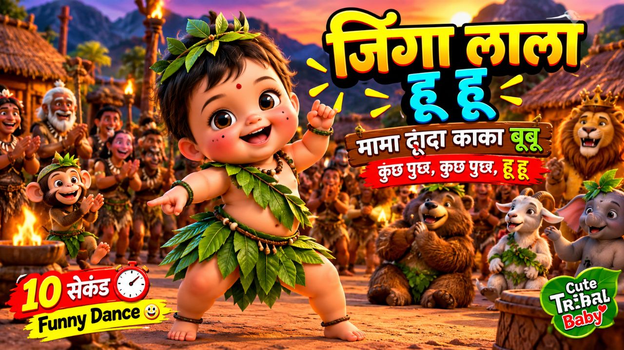 Baby Funny Dance Video | Jinga Lala Hu Hu || Masti Dance | Kahaniya| Kids Funny | Baby Dance🤣|