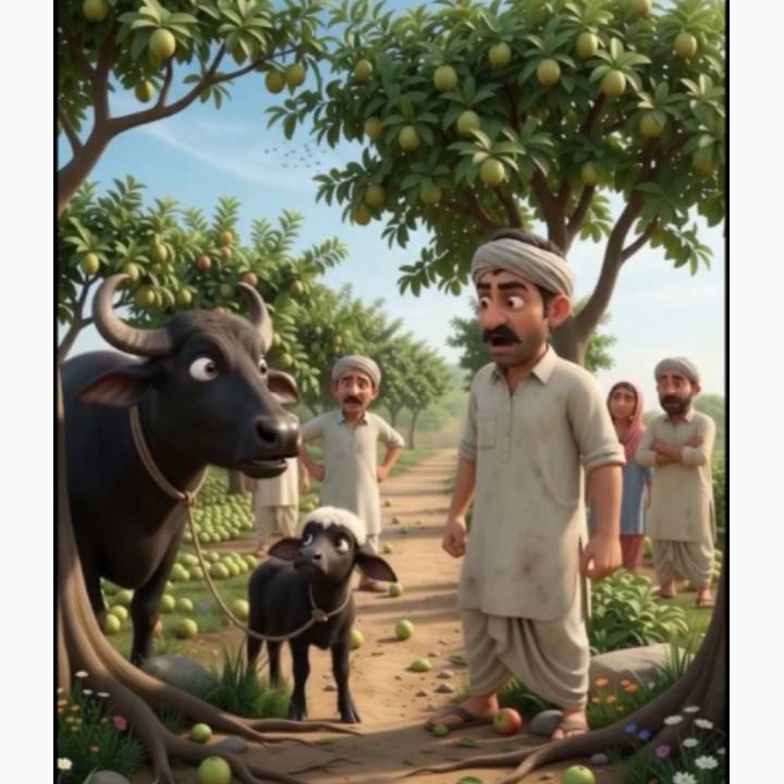 Funny buffalo video on Bideo