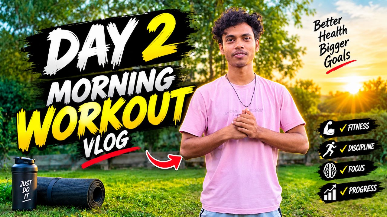 Day 2 Morning workout vlog!