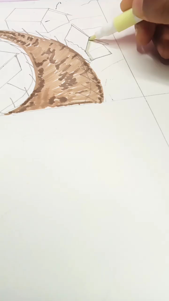 How to draw the senary drow skhch pincelart