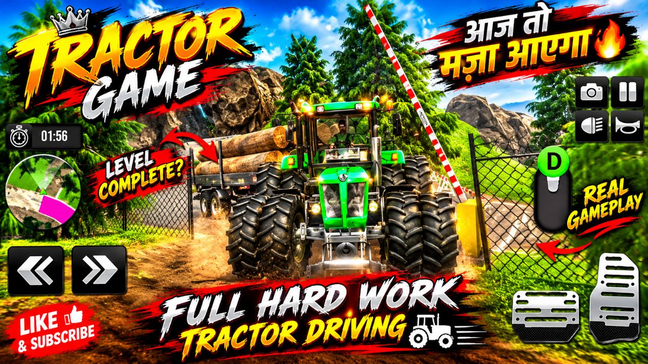 Heavy heavy trolley tractor game