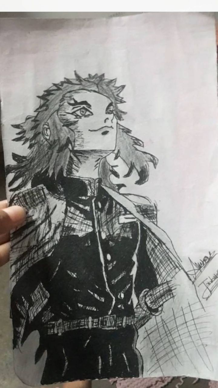 Anime drawing