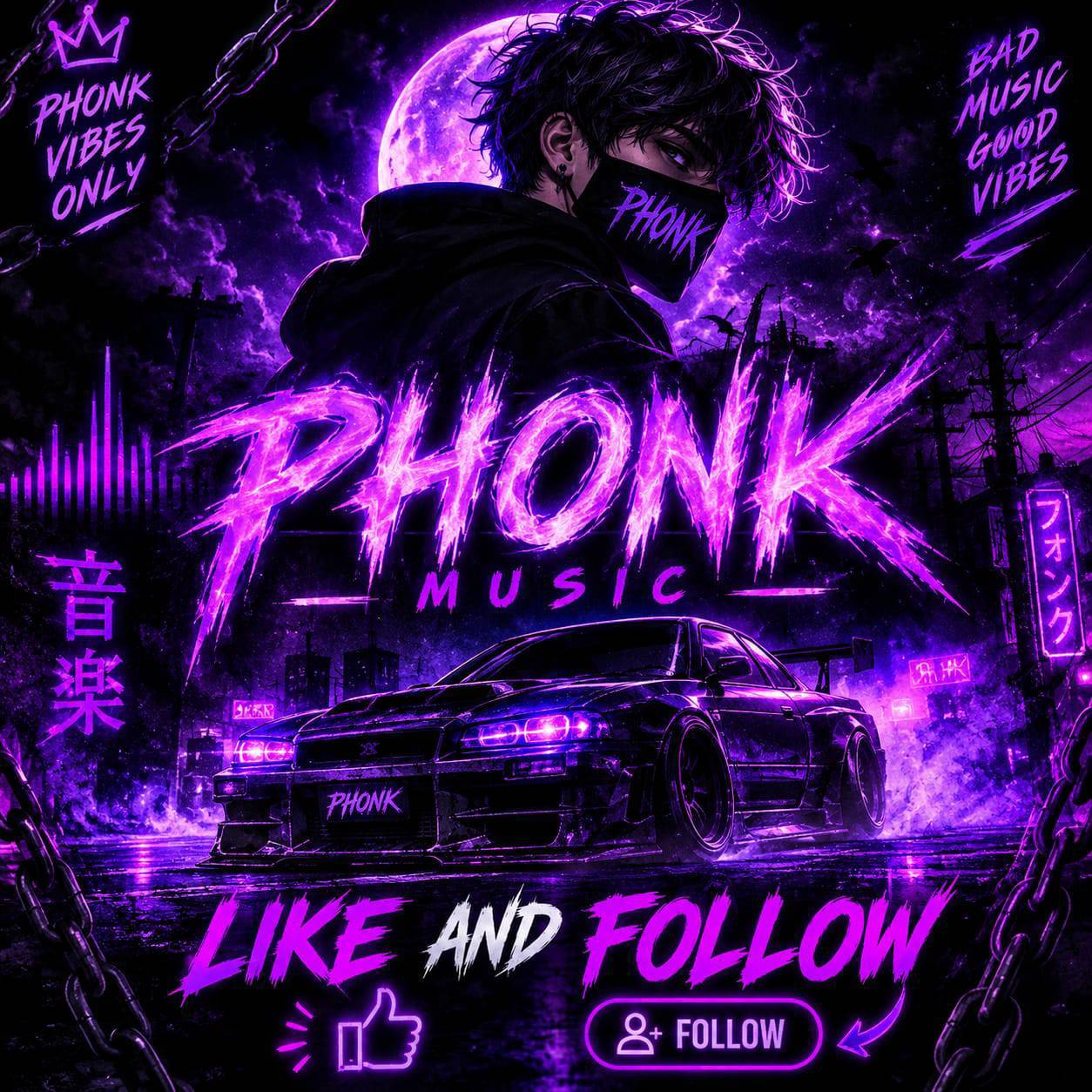 Only phonk song on Bideo