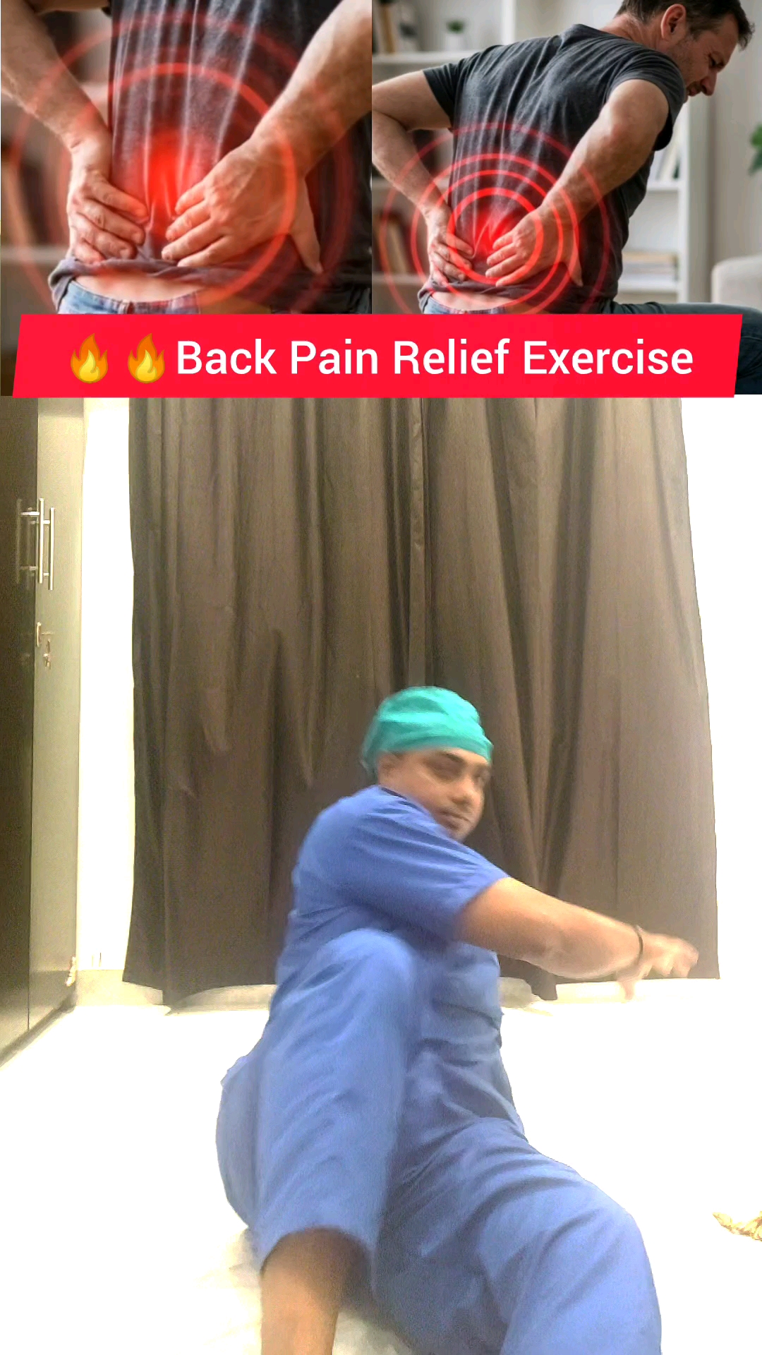 🔥🔥Back Pain Relief Exercises | Back Pain Exercises for Beginners | Back Pain Stretches