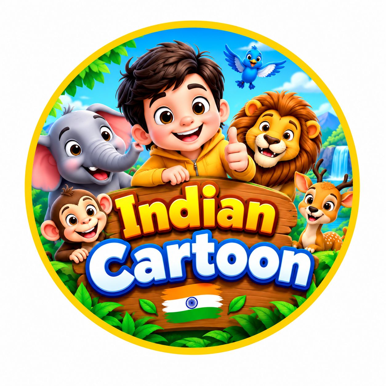 Indian Cartoon on Bideo
