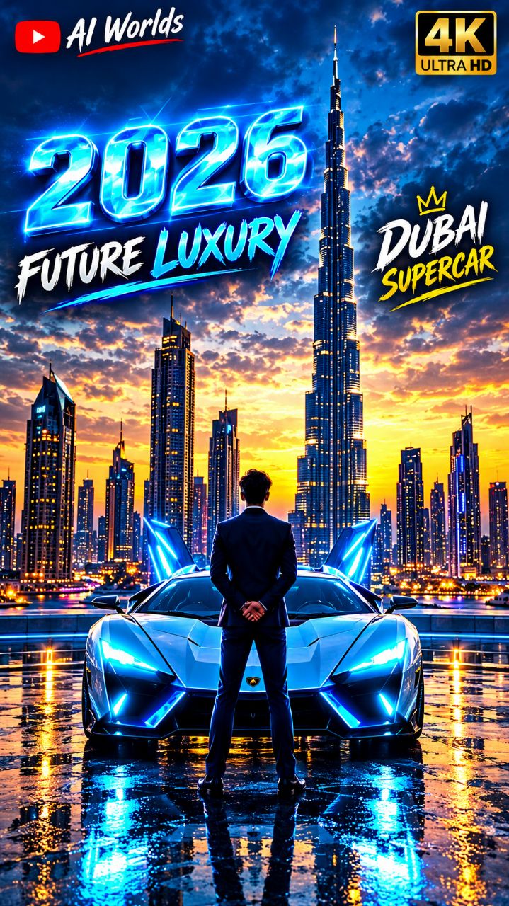 🔥 2026 FUTURE LUXURY 😈🏎️ | Dubai Supercar Cinematic #Shorts