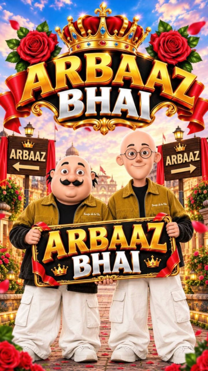 🔥 अरबाज़ भाई का रॉयल स्वैग 👑❤️ | Motu Patlu AI Cartoon #shorts #viral