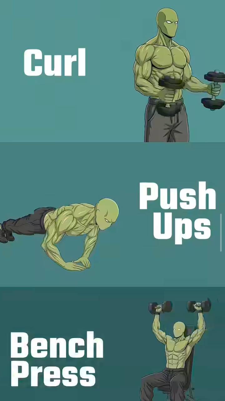💪 3 Best Gym Exercises for Beginners 🔥 | Full Body Fitness #Shorts