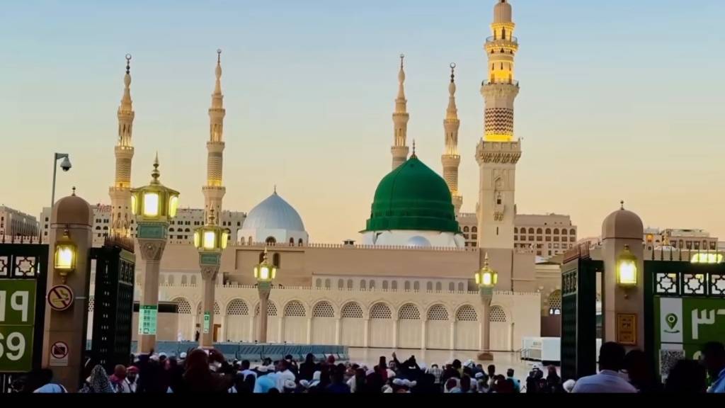 Madina Sharif ki pyari aur sukoon bhari jhalak 💚