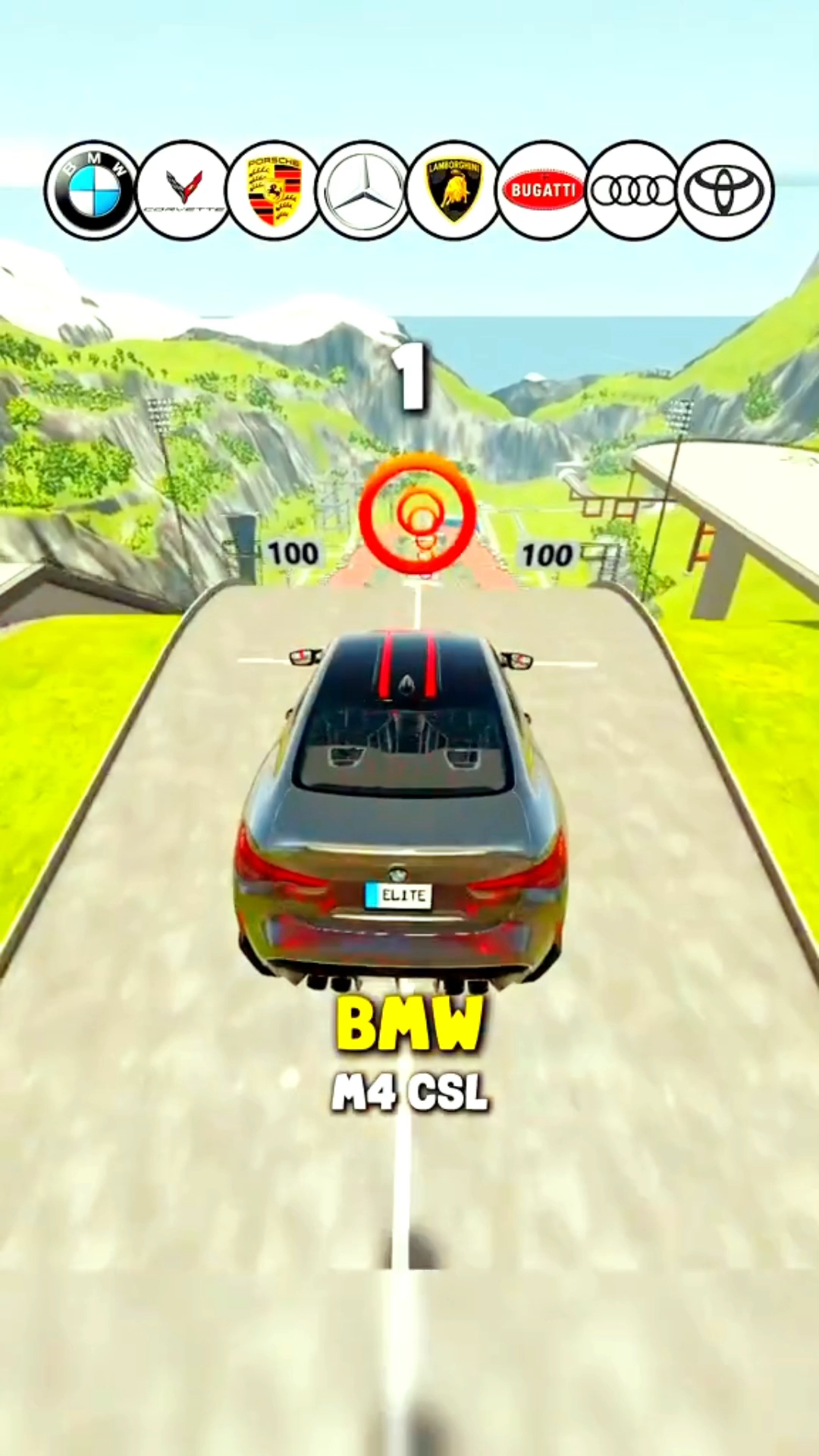 Car jumping challenge | which one win the challenge #creator #shorts #viral