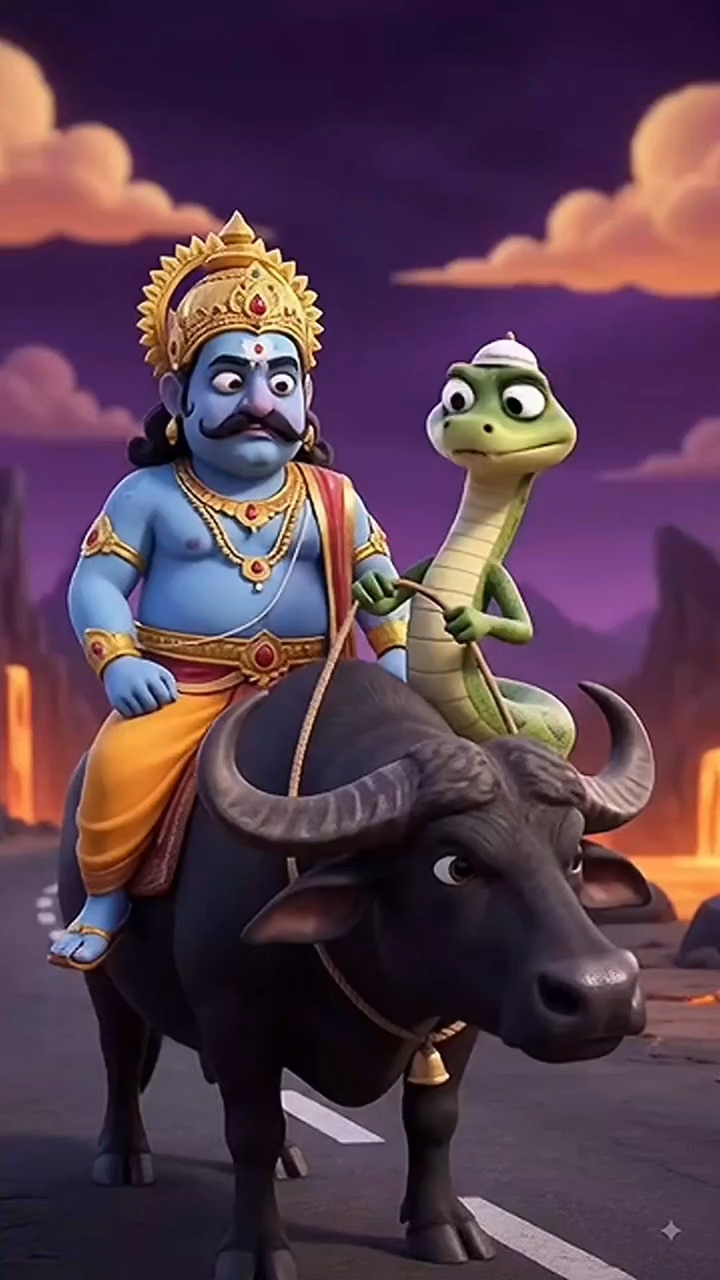 दस सिर वाला रावण 🐍🥸