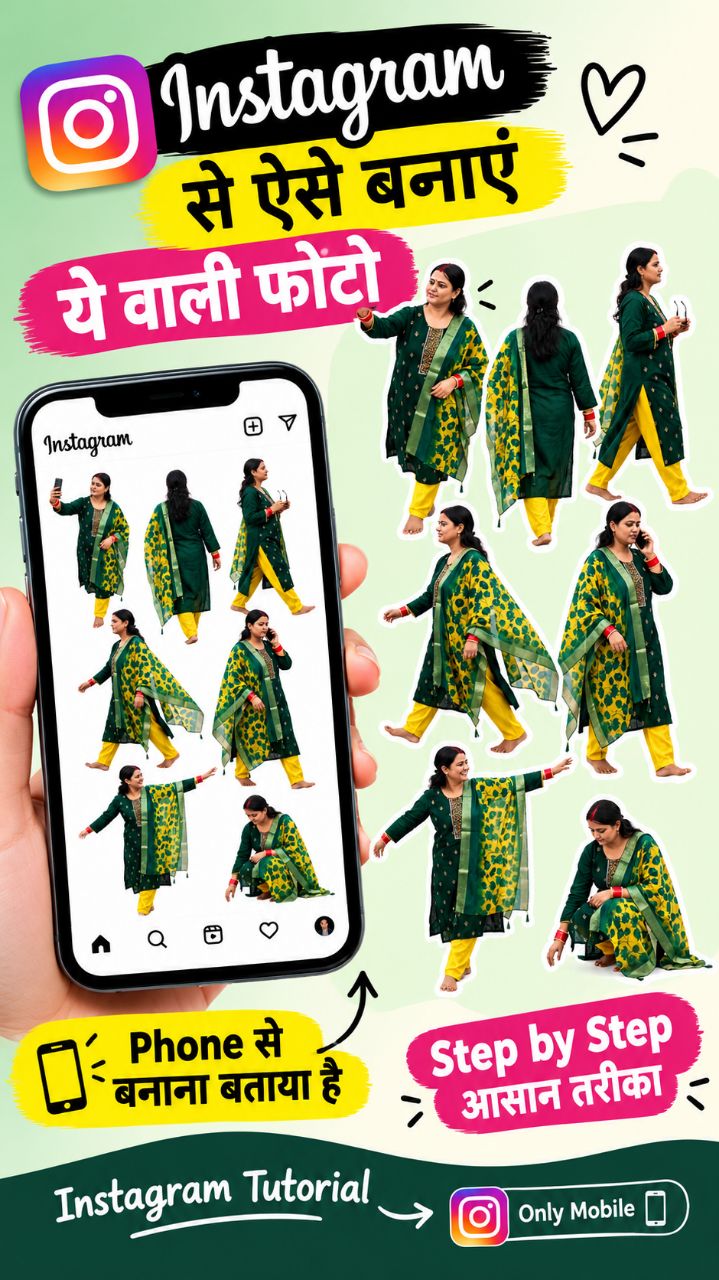 😍 Instagram से बनाएं ऐसी वायरल फोटो 📸🔥

अब अपनी फोटो को दें एकदम नया और स्टाइलिश लुक