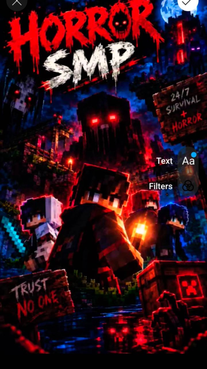 Horror SMP_ Don_t Trust Anyone... 👀 #minecrafthorror