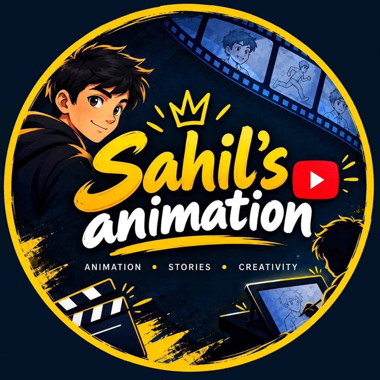 Sahil's animation on Bideo