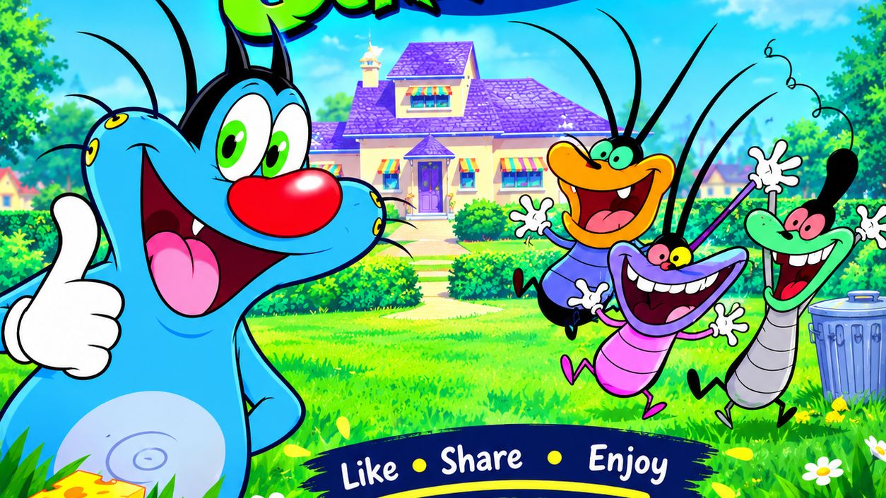 Oggy and the cockroach