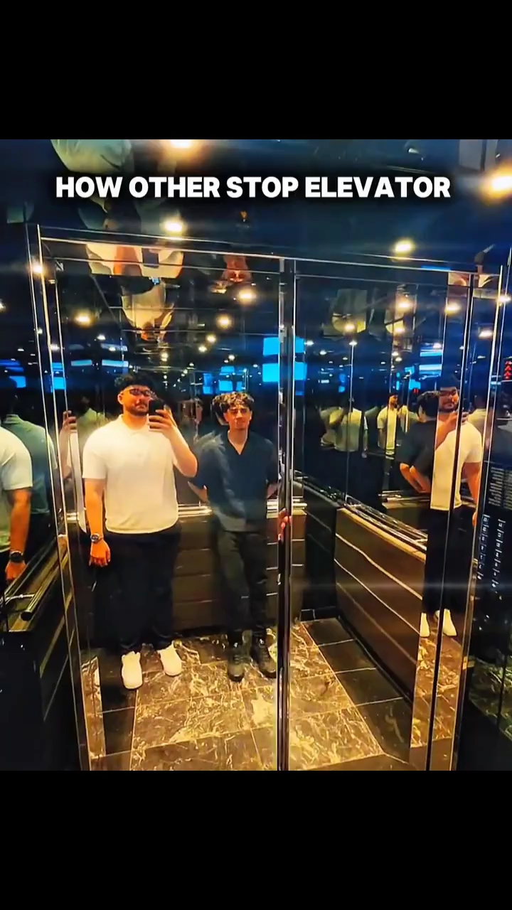 How Other People Stop the Elevator 😂😭 #Shorts