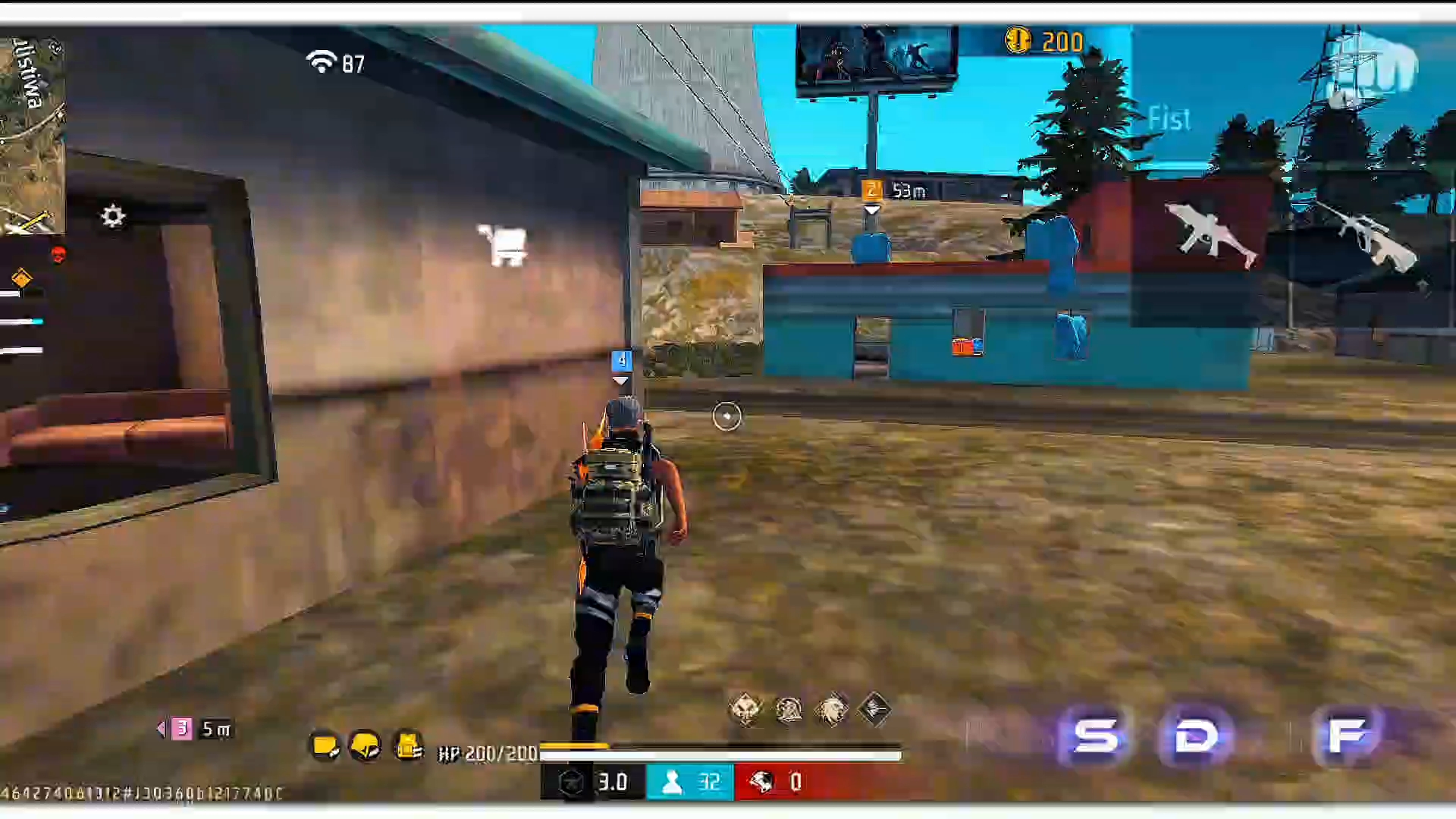 2 Kills Ke Baad Last Mein Mar Gaya 💀 #FreeFire #BRRank #FreeFireIndia