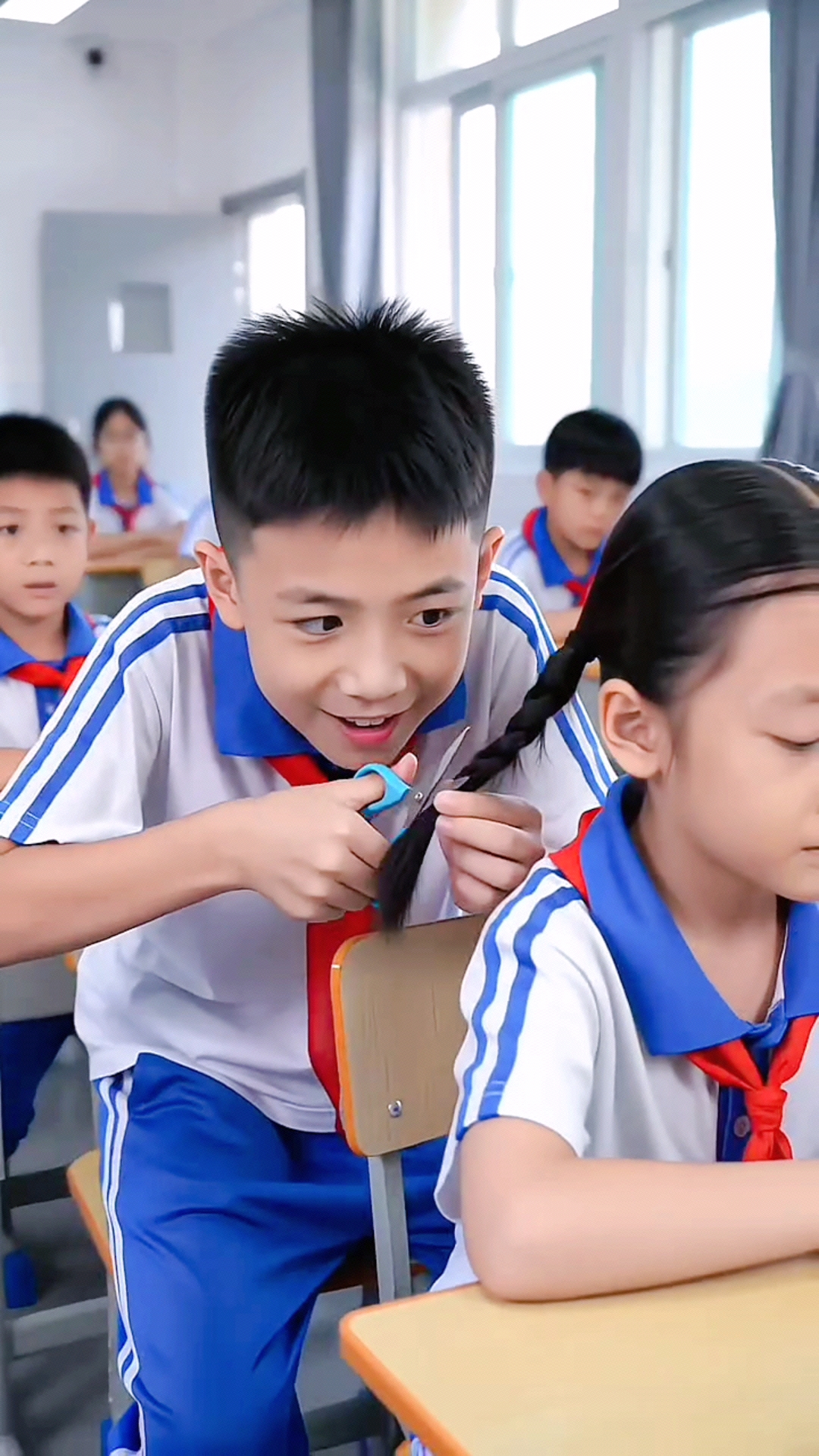 😂 टीचर के सामने हुआ ऐसा कांड! 😱 | Chinese Comedy Shorts 🤣 #Shorts