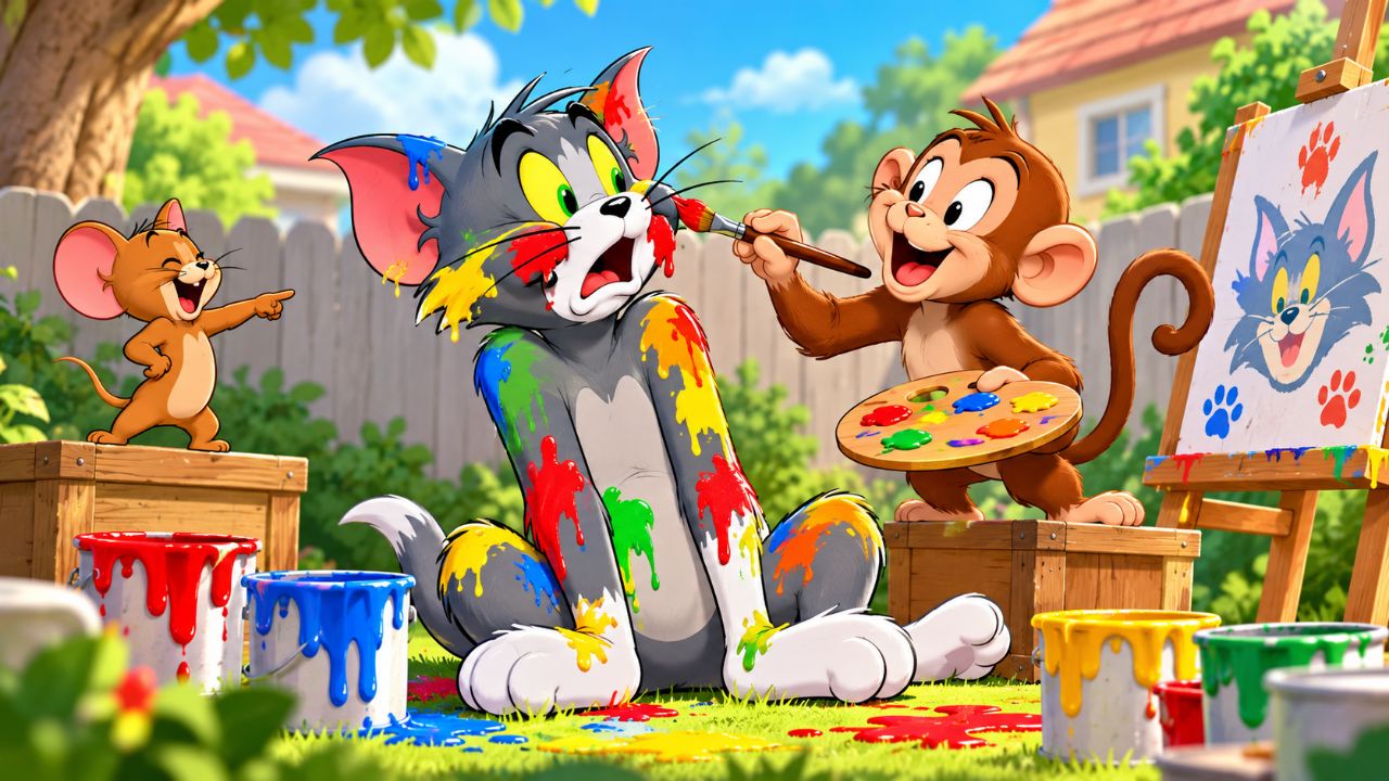 Tom & jarry zoo 😁😁