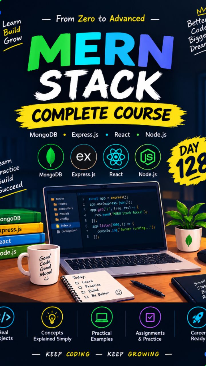 MERN Stack Complete Course: From Zero to Advanced (Part 1: HTML & CSS)