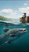 A monster catfish catching seen🦈🦈. #shorts#follow#like#comment#share#ai