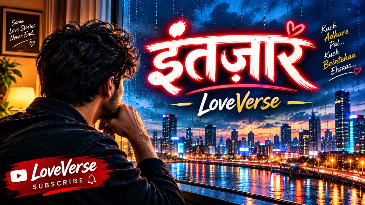 इंतज़ार (Intezaar) ❤️ | Romantic Hindi Song | LoveVerse