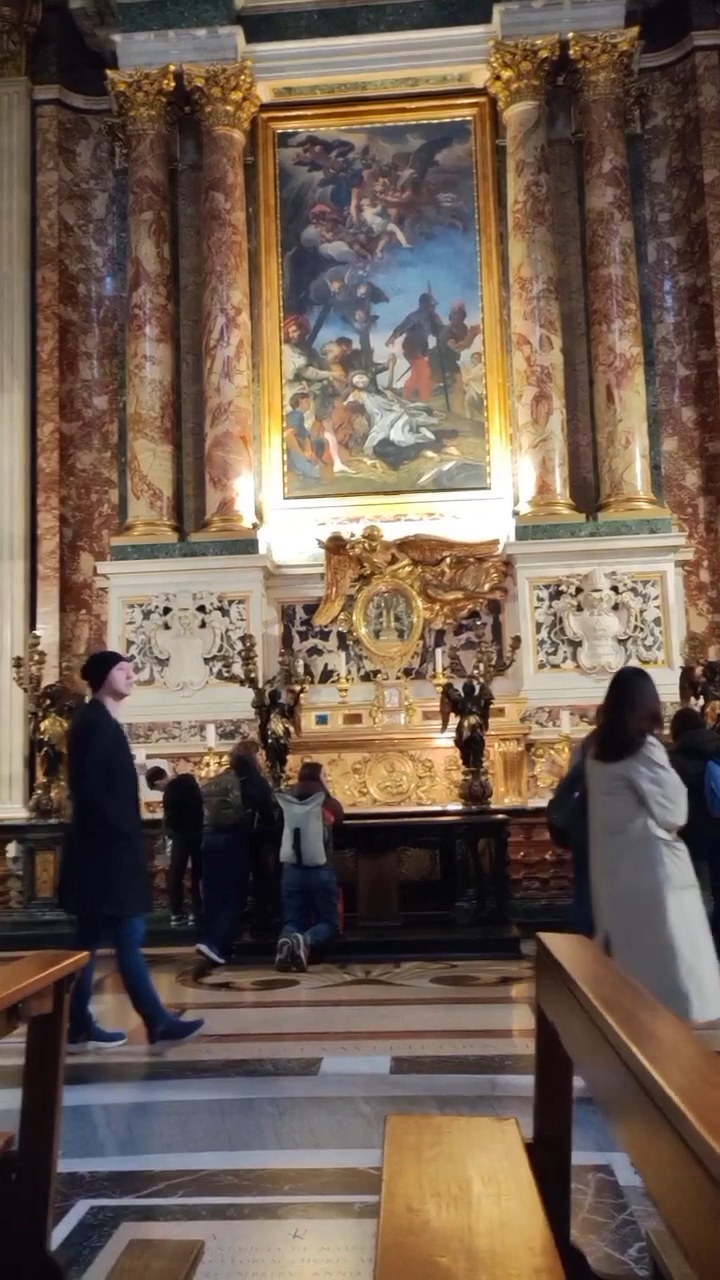 Chiesa del Gesù Church in Rome Italy 🇮🇹 Italian Bihari l Short