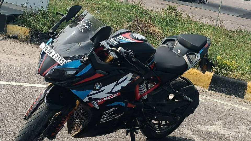 Gost ride bmw rider..