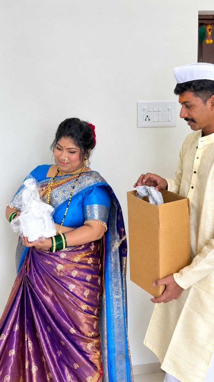 🙏 परंपरा और संस्कारों से सजा एक खूबसूरत पल ❤️