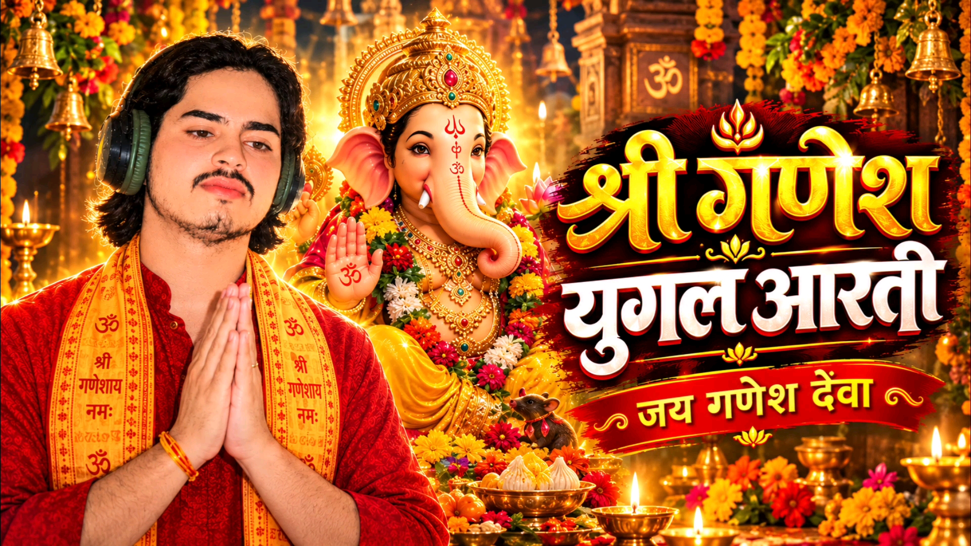 Ganesh Ji Ki Aarti | Shree Ganesh Yugal Aarti 🙏 ❤️