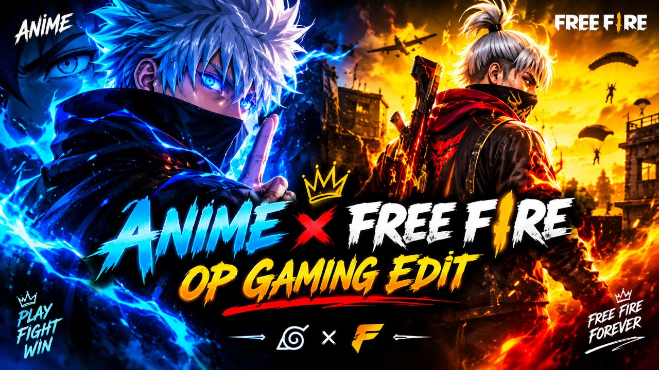 🔥 Anime × Free Fire 🔥 OP Gaming Edit 😈 | #shorts