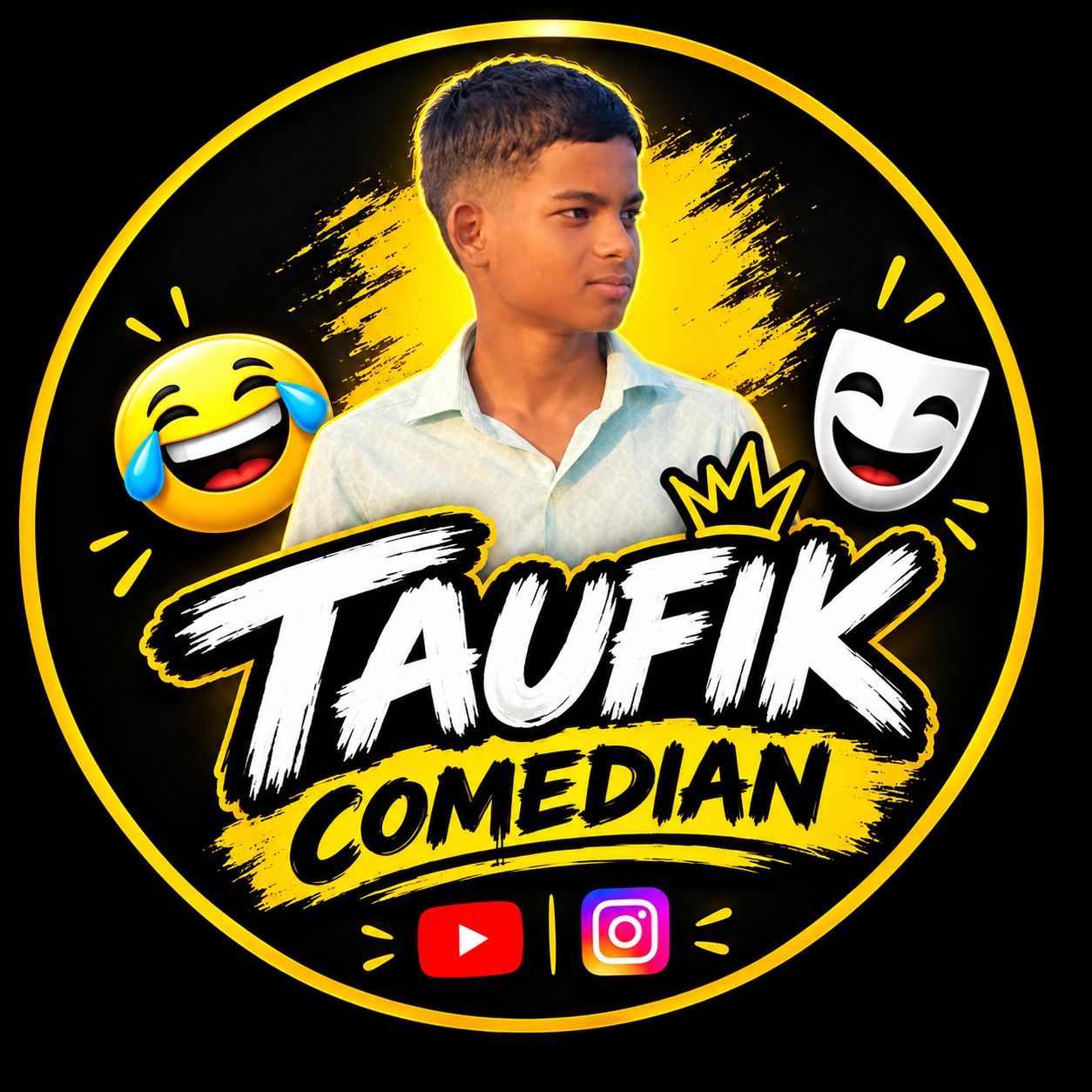 Taufik Comedian on Bideo