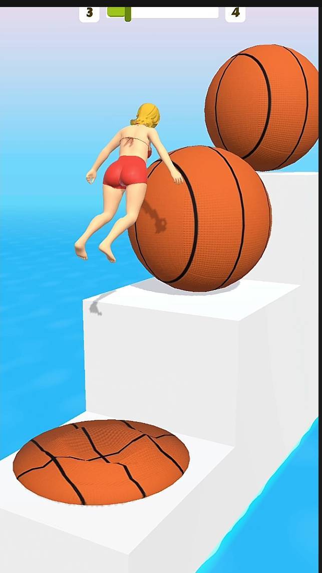 Squeezy Girl Fun Reverse Jumping Gameplay #shorts #squeeze #youtubeshorts