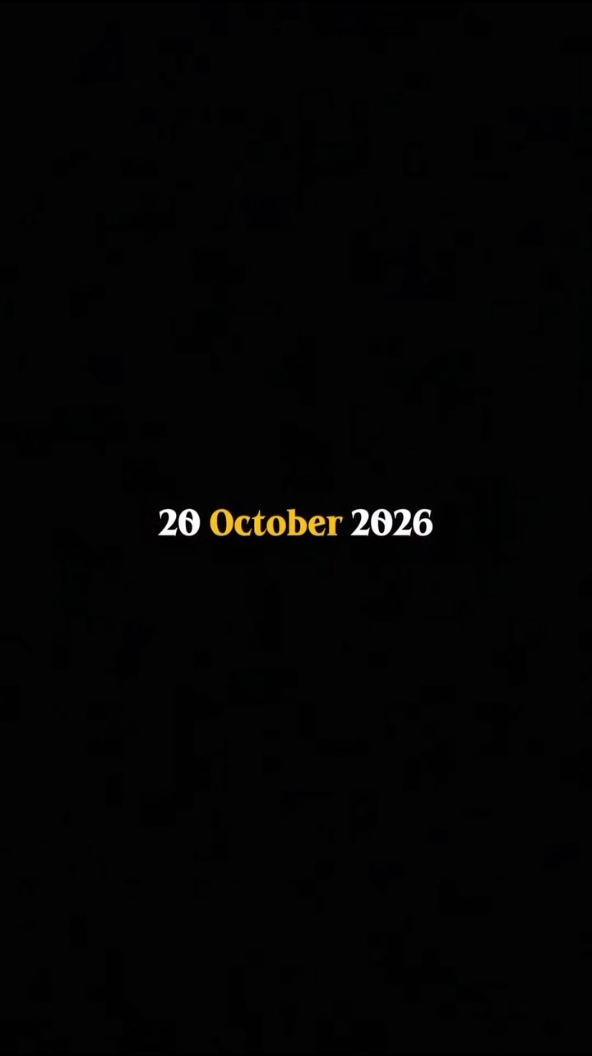 20 October 2026