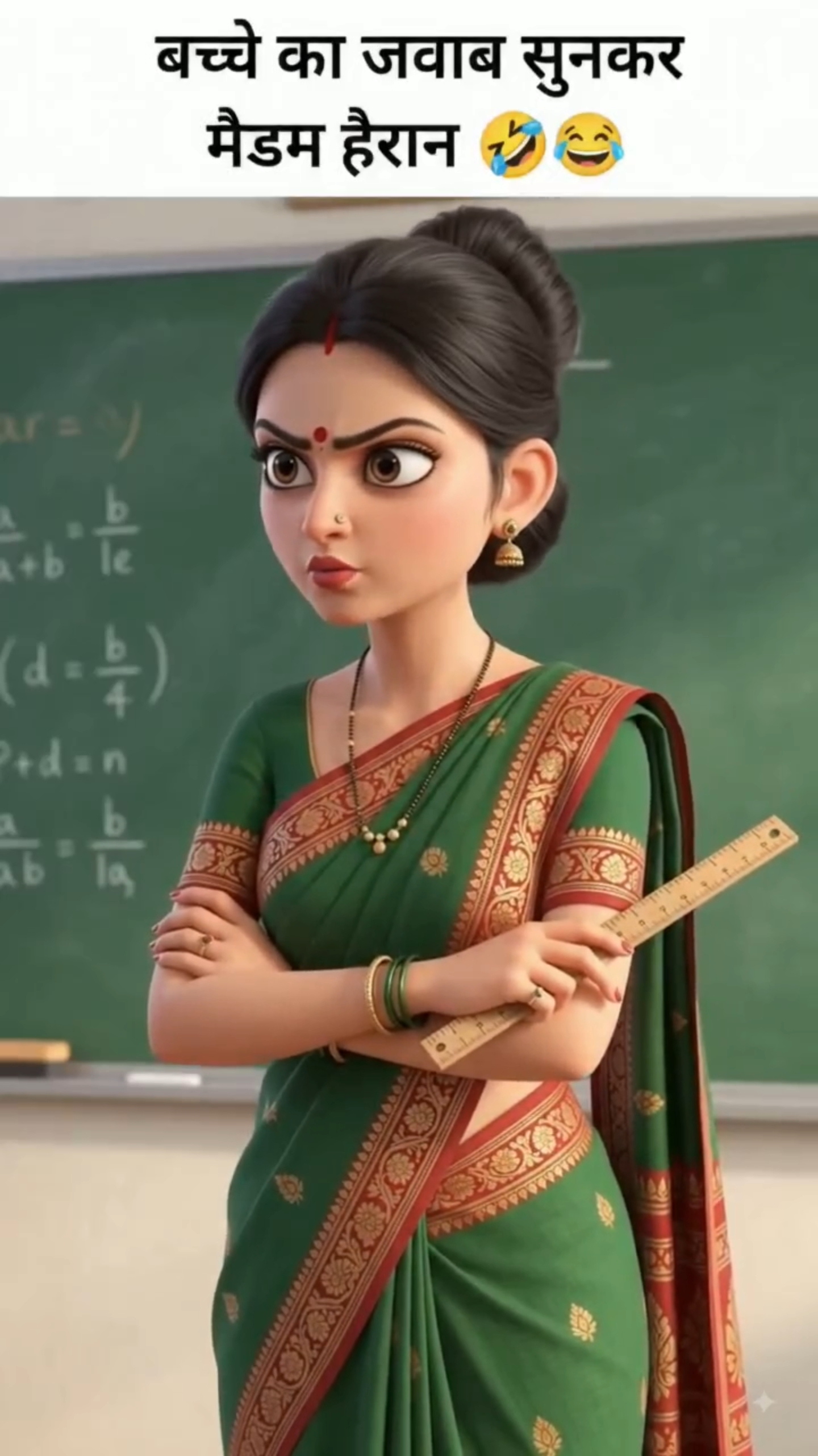 Madam and student ka joke | cartoon video