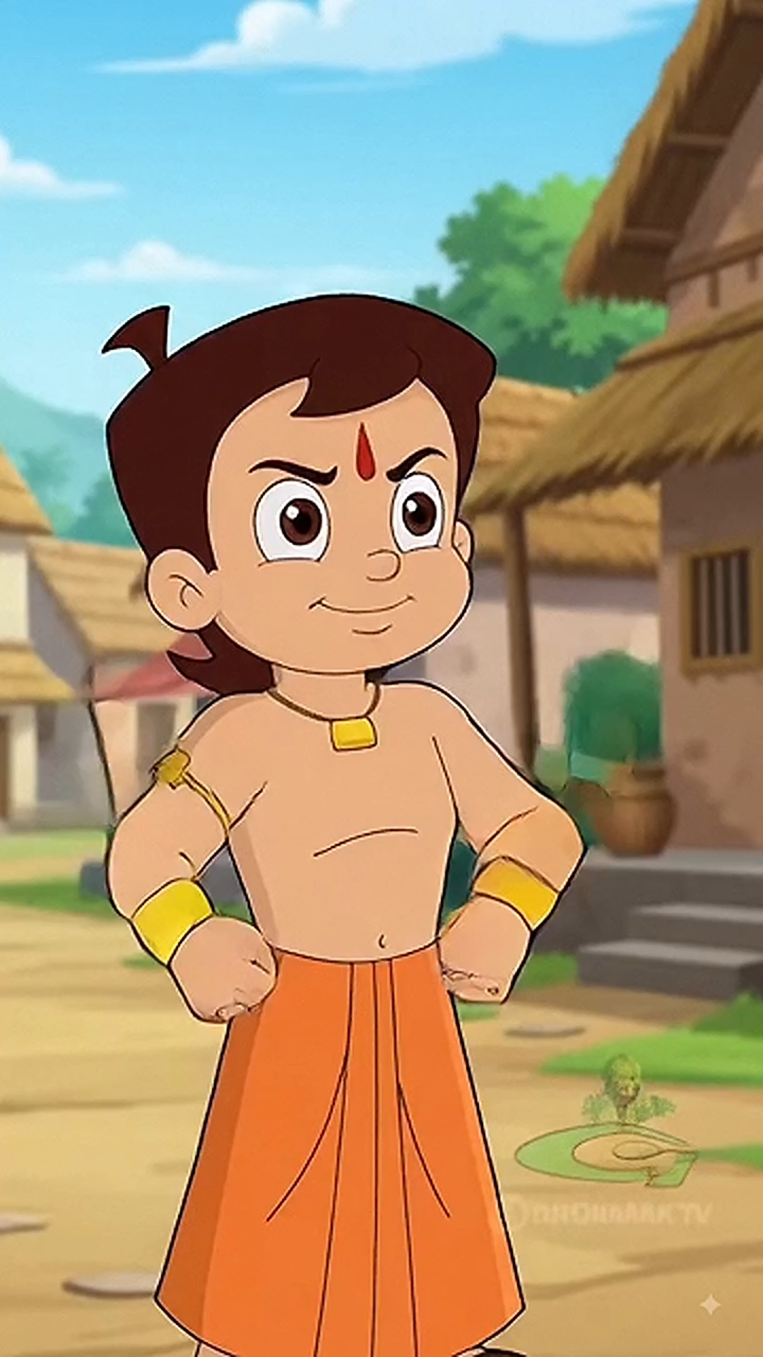 Dholak pur chota bheem