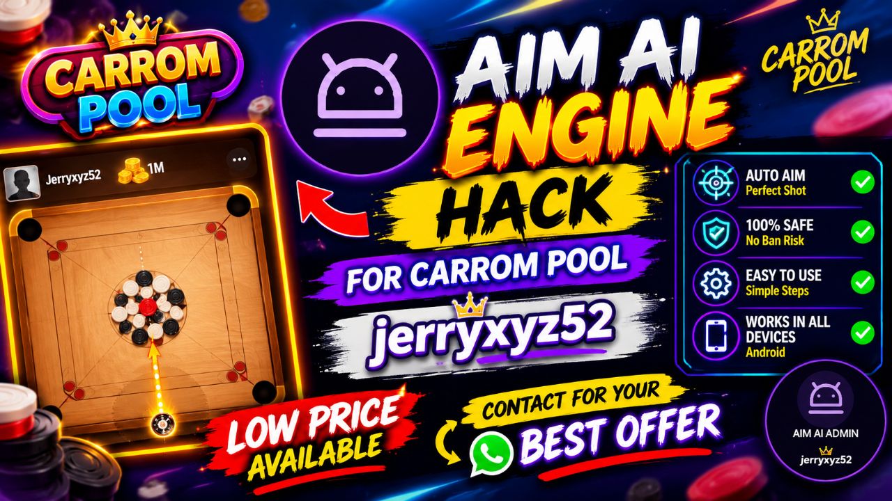 Carrom pool auto play 🤩🤩Dm to buy🤩