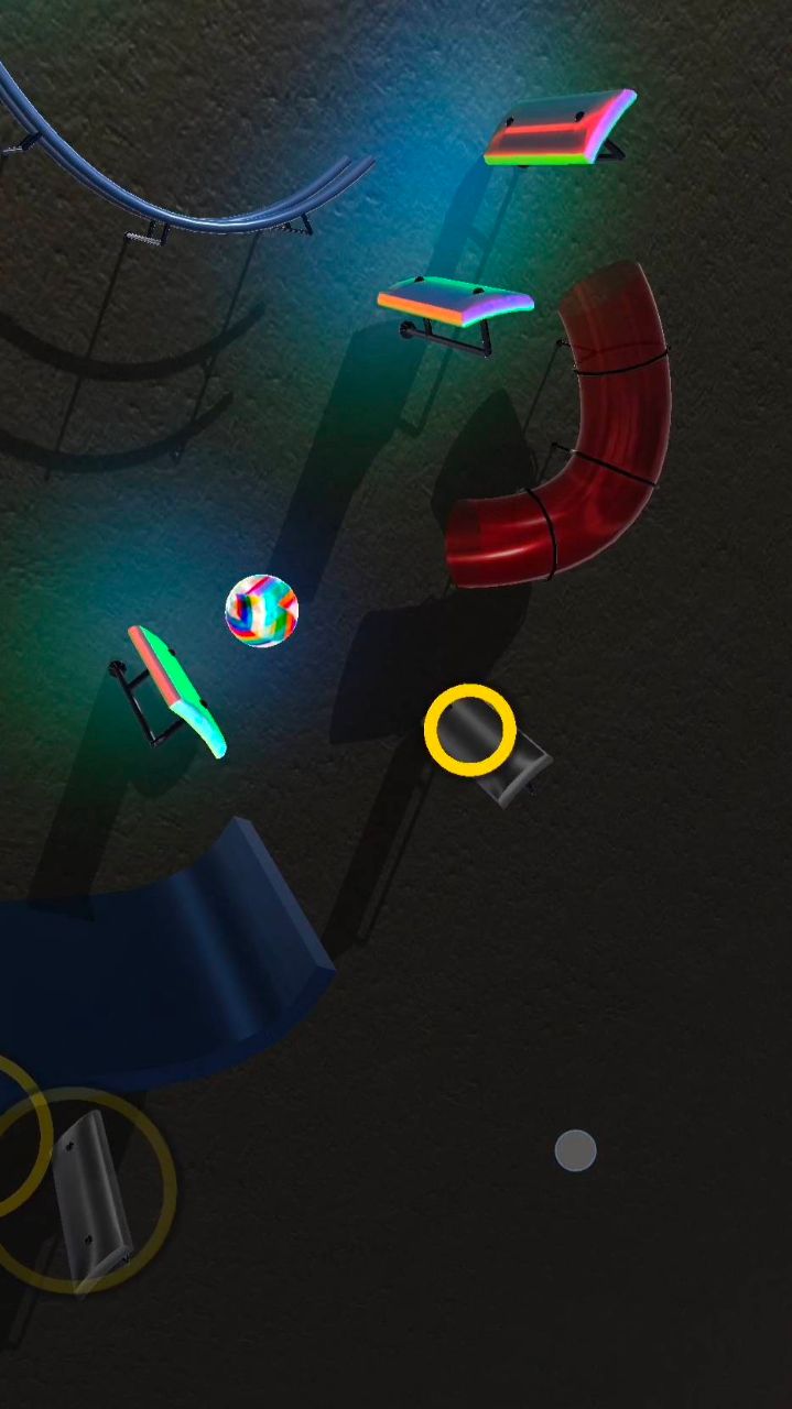 😱 Impossible Ball Track Challenge! 🌈🔥 #shorts#Gaming #BallGame #3DGame #Gameplay #Viral
