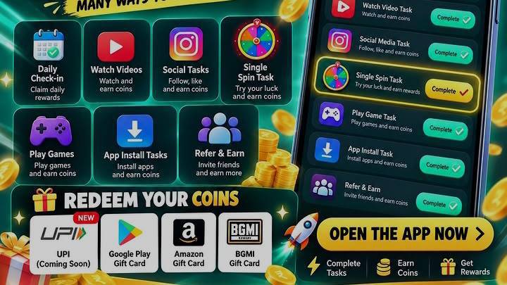#New earning app