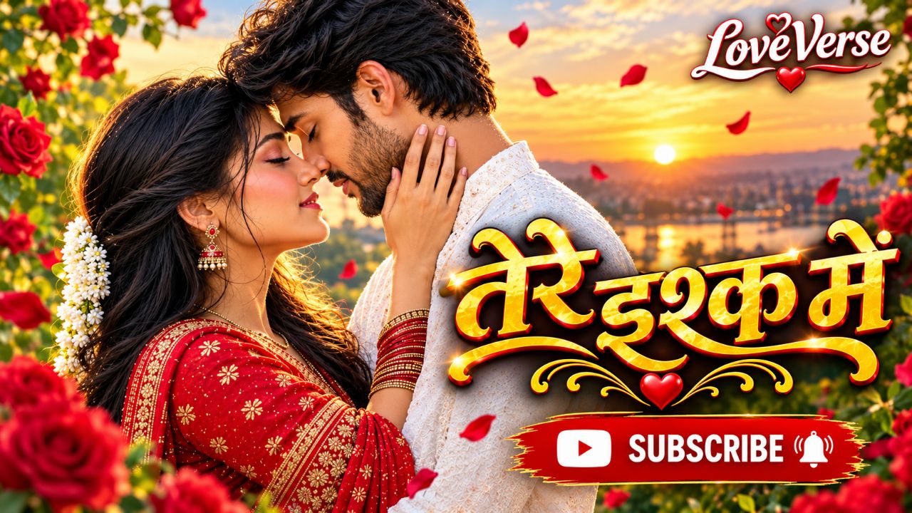 तेरे इश्क़ में ❤️ | दिल छू लेने वाला रोमांटिक हिंदी गाना | LoveVerse