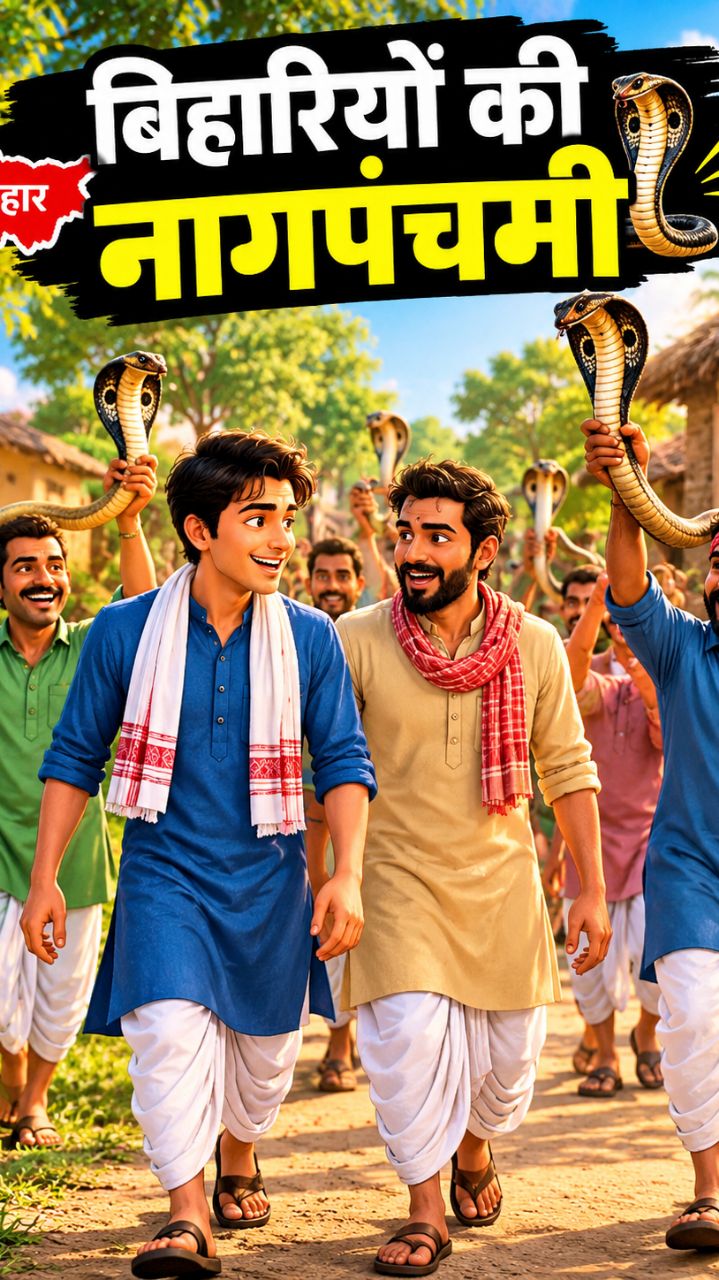 🐍 बिहारियों की नागपंचमी 🔥
🚩 बिहार की अनोखी परंपरा ❤️