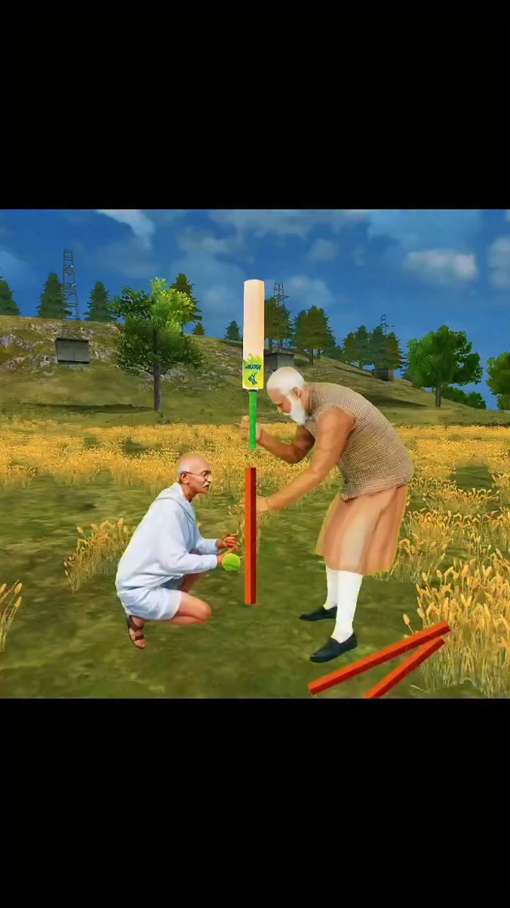 Mai toh stump gaad raha tha.