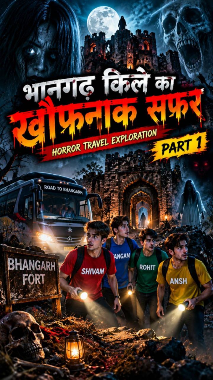 Bhangrah Fort Part 1 Horror Videos 🔥👻 #viralvideo trending